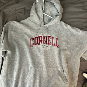 Gray Cornell Hoodie
